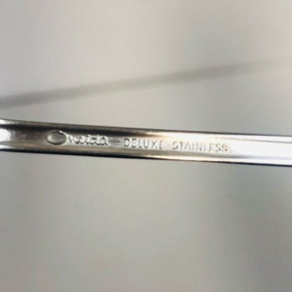 oneida silver stainless modern antique iced tea spoon replacement discontinued - Picture 4 of 4